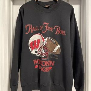 Vintage 1995 Wisconsin Football Sweatshirt